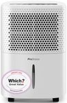 Pro Breeze® 12L/Day Dehumidifier with Automatic Humidity Sensor & Display, 24-hour Timer, Laundry Drying, Continuous Drainage - WINNER OF THE WHICH? BEST BUY AWARD