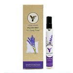 Yuana Aroma Pillow Mist | Lighten | For Improved Sleep Quality and Stress Relief | Mist or Spray on Pillow for Good Sleep |100% Natural | with Lavender and Frankincense Essential Oils | 15 ml
