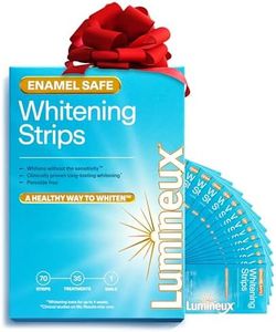 Lumineux Teeth Whitening Strips - 35 Treatments – Peroxide Free - Enamel Safe for Whiter Teeth - Whitening Without The Sensitivity - Dentist Formulated - Sensitivity Free