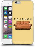 Head Case Designs Officially Licensed Friends TV Show Couch Iconic Soft Gel Case Compatible with Apple iPhone 6 / iPhone 6s