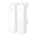 TP-Link EAP211-Bridge KIT, Omada Point to Point Wireless Bridge, 3 Gigabit Ports, Outdoor&Indoor, 1KM Long Range, PtP&PtMP, 1KM Long Range, PoE or DC Powered, centralized management, Preconfigured