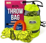 Water Throw Bags for Water Rescue Rope Throw Line Bag Water Rescue Equipment Throw Rope Bag Rescue Throw Bag with Rope as Kayak Throw Bag or Larger Boat Rope Bag