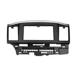 Aramox Dash Kit Car Stereo Double Din, 2DIN Dash Kit Car DVD Navigation Stereo Refitting Fascia Replacement for Lancer/Galant Fortis/Proton Inspira