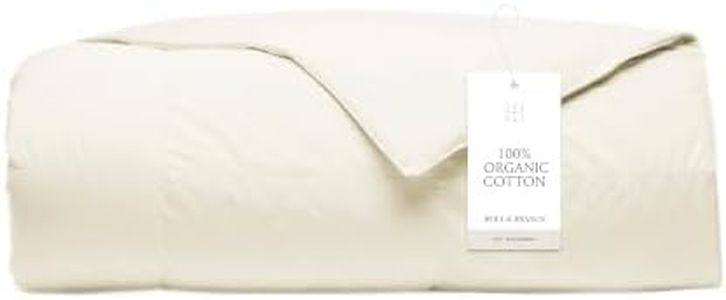 BOLL & BRANCH Percale Quilted Down Alt Comforter, King/Cal King, Cream