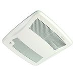 Broan-NuTone XB110H ULTRA GREEN Humidity-Sensing Fan, Ceiling Room-Side Installation Bathroom Exhaust Fan, ENERGY STAR Certified, <0.3 Sones, 110 CFM, 6" Round, White