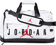 Nike Polyester 53 Cms Carry_On_Luggage Travel Duffle(Invalid Data_White), 25.4 Centimeters