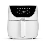 Tower T17127WHT Vortx Air Fryer with Digital Control Panel, 1700W, 6L, White