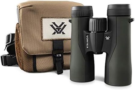 Vortex Optics Crossfire HD 10x42 Binoculars - HD Optical System, Tripod Adaptable, Rubber Armor, Waterproof, Fogproof, Shockproof, Included GlassPak - Unlimited, Unconditional Warranty