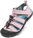 DREAM PAIRS Boys Girls Athletic Outdoor Summer Sport Sandals 181105K Pink Size 10 Toddler