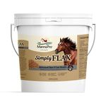 Manna Pro Simply Flax for Horses | Omega-3 Fatty Acids from Flaxseed | 8 Pounds