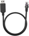 Radar Detector Cable, USB to RJ11 Plug Cable,for Escort Radenso XP Uniden Beltronics Cobra Whistler Radar Detector,Replacement Power Cable for Radar Detectors (RJ11-3.3ft)