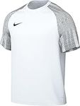 NIKE Men's M NK DF Academy JSY SS T-Shirt, White-Black, M