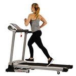 Sunny Health & Fitness Treadmill, High Weight Capacity with Auto Incline, MP3 and Body Fat Function - SF-T7873