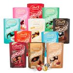 TOPLINE Lindt Chocolate Truffles Gift Box - Randomly Selected 3 x 200g Assorted Lindt Chocolate Balls Sweets Hamper with TOPLINE Card. Xmas Gifts for Couples, Stocking Fillers or Birthday Gifts