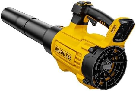 Cordless Leaf Blower, 600-CFM 125-MPH Handheld Blower Compatible with DeWALT 20V Max Battery, Battery Powered with Brushless Moter for Lawn Care, Yard, Tool Only-Battery and Charger not Included