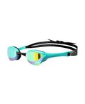 Arena Cobra Ultra Swipe Mirror Unisex Adult Racing Swimming Goggles, Swimming Pool Goggles with Curved Mirror Lenses, Anti-Fog, UV Protection, 5 Interchangeable Nose Bridges