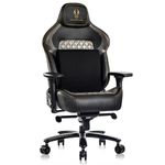 FANTASYLAB Big and Tall Gaming Chair 450 Lbs Computer Ergonomic Office Chairv Gaming Chairs for Adults Comfy Gamer Chair Wtih 4D Adjustable Arms and Memory Foam Lumbar Support