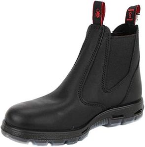 RedbacK UBBK Bobcat Soft Toe Boot Easy Escape Black Size AU8 (AU/US/EU Sizes)