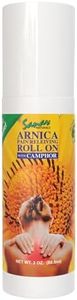 Sanar Naturals Arnica Roll On, 3 oz - Quick Pain Relief of Joint Pain, Muscle Pain, Muscle Soreness, Lower Back Pain and Neck Pain, Contains Menthol and Camphor, Non-Greasy