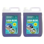 Liquipak Caravan Toilet Chemical, Blue Fluid for Caravan & Motorhome, Formaldehyde-Free, Liqui-Bloo 10L