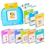 Talking Flash Cards Early Educational Toys for 3 4 5 6 Year Old Baby Boys Girls, Preschool Learning Reading Machine with 224/510 Words, Montessori Interactive Gift for Kids Toddlers