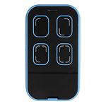 XIHADA Universal Garage Door Remote Universal Garage Door Opener Remote Universal Gate Remote Control Homelink remote (1, Black with Blue)