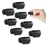 SINGARO 8-Piece Set of Deer Whistle Warning Devices for Cars, Deer Whistle for Vehicles with Rubber Pads, Car Exterior Accessories for Cars, Trucks and Motorcycles