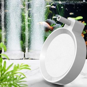 Forever Speed Pierre à air d'aquarium 80 mm Ultra Silent Nano Air Stone Oxygène Pierre à oxygène Haute dissous pour Aquarium, Maison, marché aux Poissons, Plus de Zone oxygénée