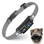 Anti Bark Collar for Small Medium Dogs, No Shock Barking Collars with 5 Adjustable Sensitivity, Vibration Beep Modes, Rechargeable Dog Barking Collar,IP67 Waterproof Effective Humane Smart Bark Collar