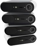Arlo Essential Solar Security Camera 2K - Outdoor, Wireless Charging, 4-Cam | Solar-Powered; Wire-Free; 2K & Color Night Vision; Person & Vehicle Detection; 2-Way Audio & Siren; 1-mo Secure plan incl.