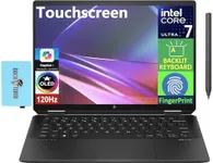 HP Spectre x360 AI Powered 2-in-1 Laptop 14.0" Touchscreen OLED 2.8K Display (Intel Ultra 7-155H, 32GB LPDDR5X, 2TB PCIe SSD, Active Pen, Backlit KB, Fingerprint, Win 11 Pro) w/DKZ USB Port Expander