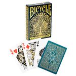 Bicycle Aureo Playing Cards for All Ages,Pack of 1