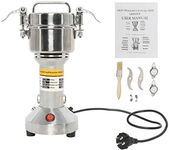 YaeMarine 150g Grain Mill Grinder High Speed Electric Stainless Steel Grinder Spice Herb Cereals Corn Flour Powder Machine (Capacity, 150g)
