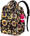 Gatycallaty Nurse Backpack, Sunflower, Standard size, Nurse Backpack Nursing Bags for Nurses Work Medical Home Health Travel Clinical Bag Nursing