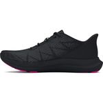 Under Armour Girls Ua W Charged Speed Swift Running Shoe, Black Black Rebel Pink, 5.5 UK