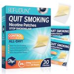 Quit Smoking Patches - Step 1| 21mg | Nicotine Patches Step 1 to Help Quit Smoking, Stop Smoking Aids that Work Quick, Harmless & Effectively Transdermal System Patch, 30 Patches/Box (Step1-30PCS)