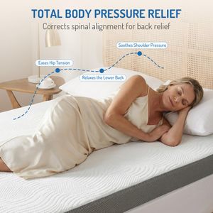 Degrees of Comfort 3-Inch Super King Mattress Topper – Plush Support