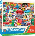 MasterPieces Puzzle Company Flashbacks - Let The Good Times Roll 1000 Piece Jigsaw Puzzle, Multicolored, 19.25"X26.75"