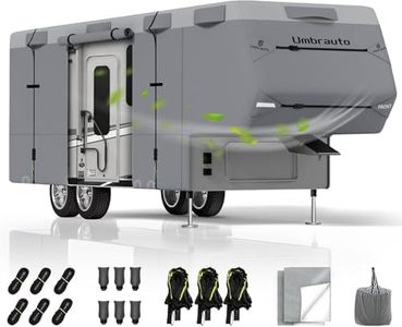 5th Wheel Cover 28-31ft: Waterproof Fifth Wheel RV Cover, Camper Cover
