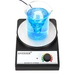 ANZESER Magnetic Stirrer Magnetic Mixer 3000 RPM with Stir Bar Max Stirring Capacity 3000ml