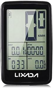 USB Rechargeable Wireless Bike Cycling Computer Bicycle Speedometer Odometer Cycling Computer