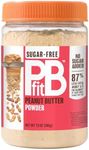 PBfit All-Natural Peanut Butter Powder, Sugar-Free Powdered Peanut Spread from Real Roasted Pressed Peanuts, 368g (13oz)