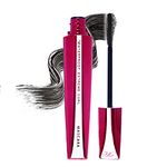 FASHION COLOUR Platinum Waterproof Mascara | Super Dense | Double Effect Silicon Brush | Extreme Curl | Waterproof | Volumising | Long Lasting | Extreme Black | Smudeproof | 8g