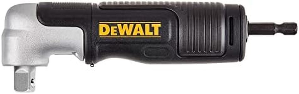 DEWALT FLEXTORQ Right Angle Drive Attachment, 3/8 Inch (DWAMRA38FT)