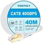 VOIETOLT Cat8 Ethernet Cable 40M, 4