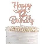1 Pack Happy 12th Birthday Cake Top