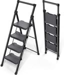KINGRACK Step Ladder 4 Step Folding