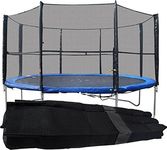 BodyRip Trampoline (14ft for 8-Poles) Safety Net Replacement with 4x5mm Polystyrene Mesh Holes and Enlosure Netting