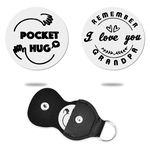 Pocket Hug Token Grandpa Gifts from Granddaughter Grandson Grandfather Christmas Birthday Gift for Grandpa Long Distance Relationship Gifts for Grandad Meaningful Gift for Grandpa Men