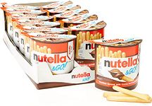 Nutella &Go! Hazelnut Snack Kit, Bulk Chocolate Gift, Hazelnut Spread with Cocoa and Breadsticks, Pack of 12 x 48g